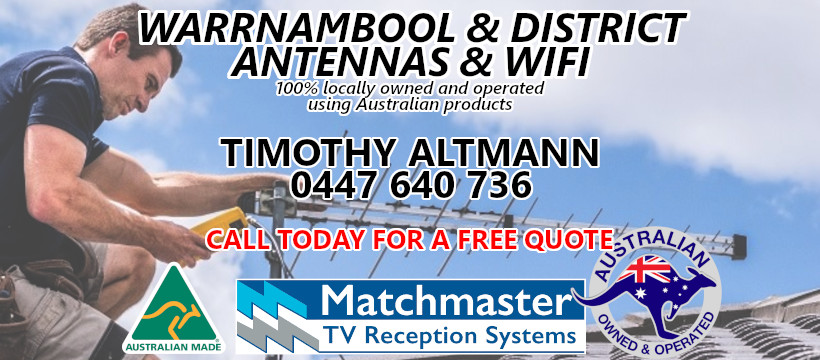 warrnambool tv antennas & wifi extenders tim altmann installation nbn internet starlink